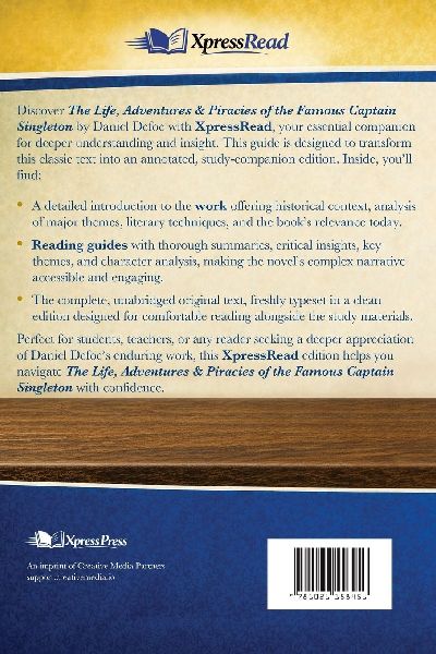The Life, Adventures & Piracies of the Famous Captain Singleton (Cram Edition)