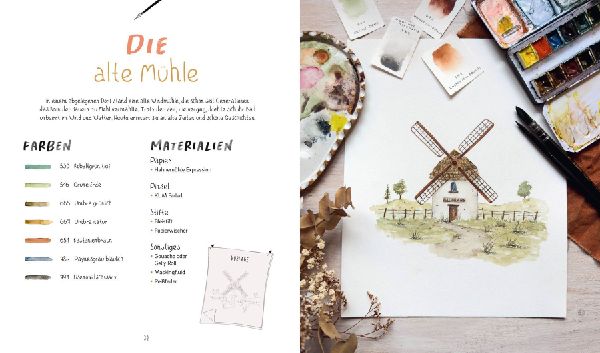 Cosy Watercolor - die große Motivsammlung
