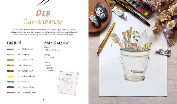 Cosy Watercolor - die große Motivsammlung