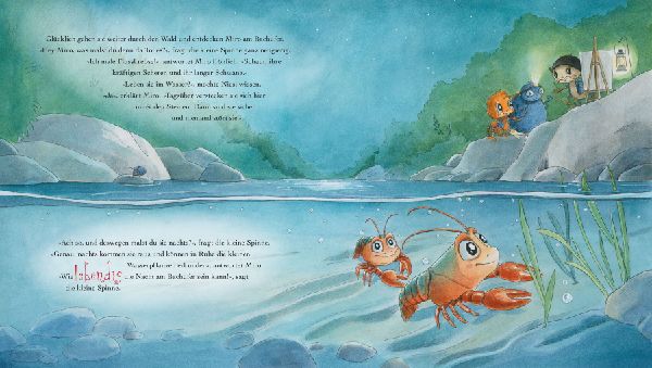 Die kleine Spinne Widerlich - Die Nachtwanderung