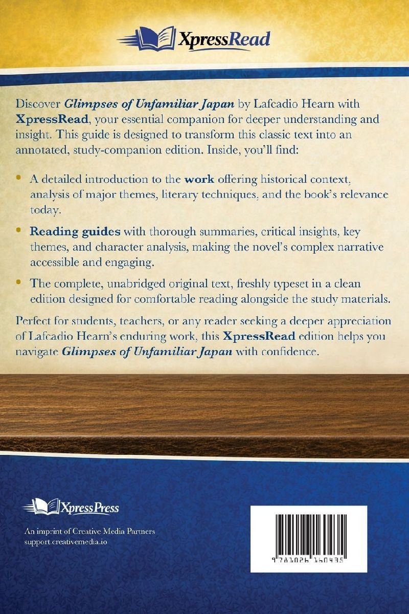 Glimpses of Unfamiliar Japan