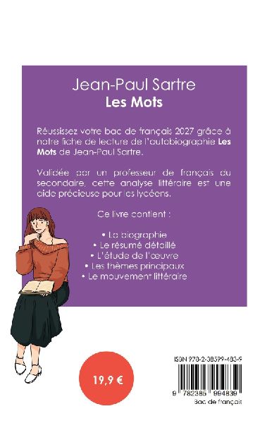 Réussir son Bac de français 2027 : Analyse de l'autobiographie Les Mots de Jean-Paul Sartre