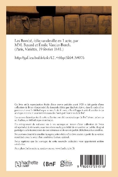 Les Bombé, folie-vaudeville en 1 acte