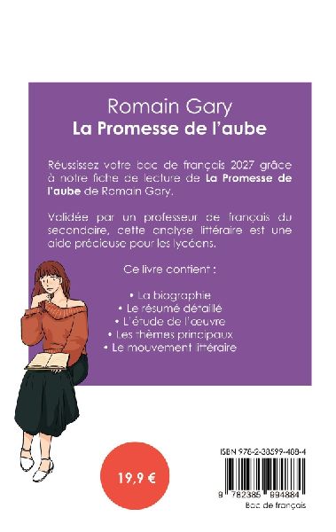 Réussir son Bac de français 2027 : Analyse du roman La Promesse de l'aube de Romain Gary