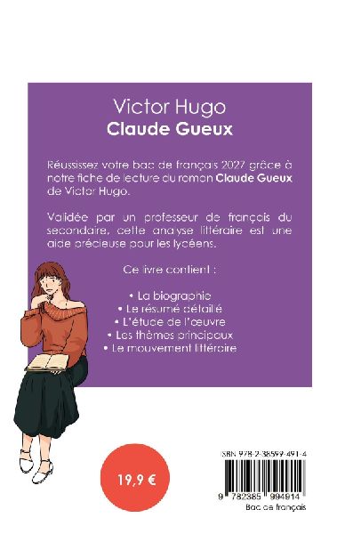Réussir son Bac de français 2027 : Analyse du roman Claude Gueux de Victor Hugo