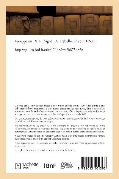 Voreppe en 1814