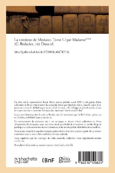 La comtesse de Mortane Tome 1