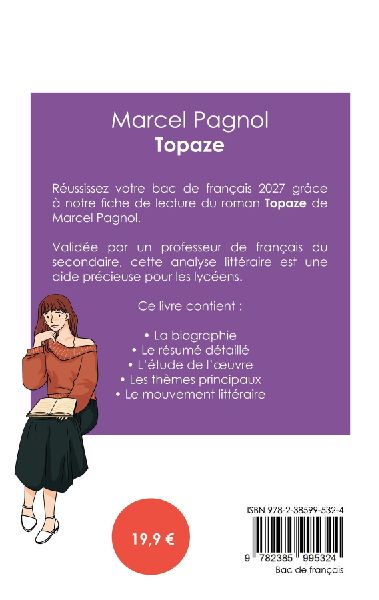 Réussir son Bac de français 2027 : Analyse du roman Topaze de Marcel Pagnol