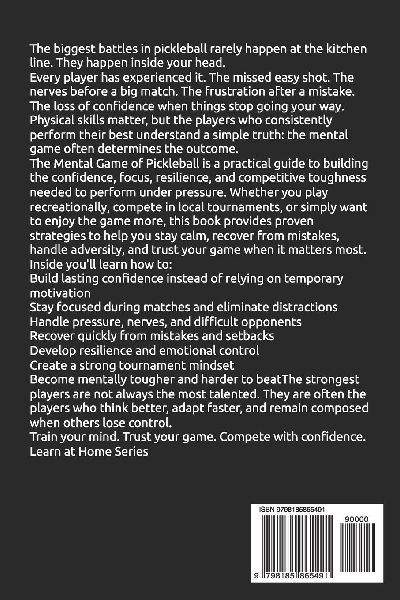 The Mental Game of Pickleball