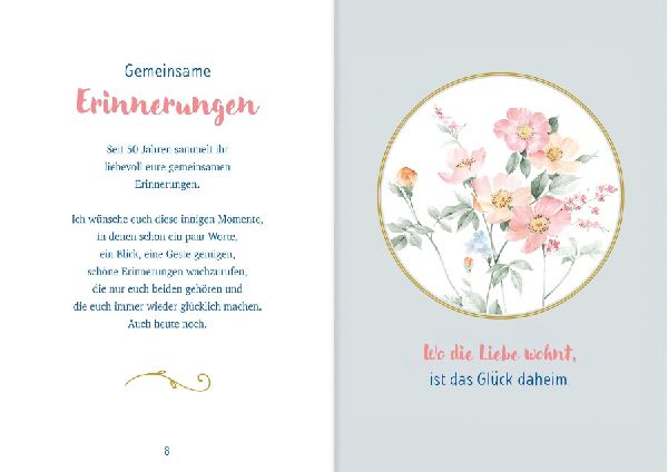 Gottes Segen zur goldenen Hochzeit