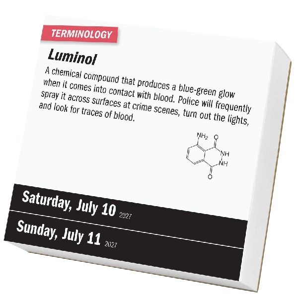 A Year of True Crime Page-A-Day® Calendar 2027