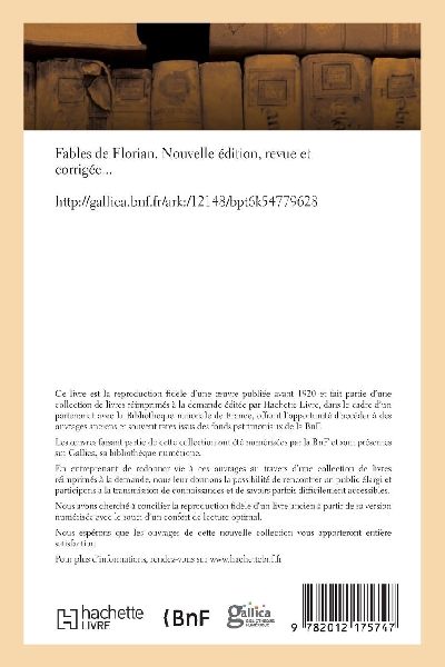 Fables de Florian. Nouvelle et jolie édition, ornée de 17 figures