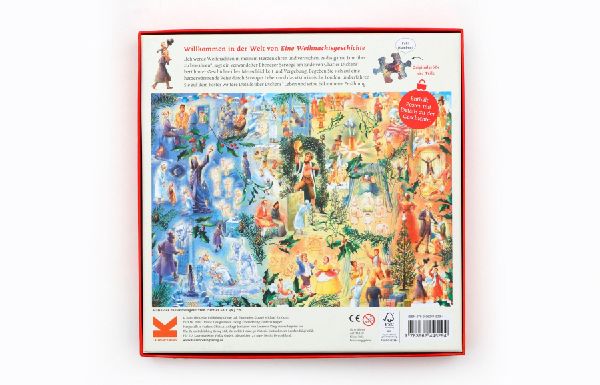 Die Welt von "Eine Weihnachtsgeschichte" - 1000 Teile Puzzle + Poster