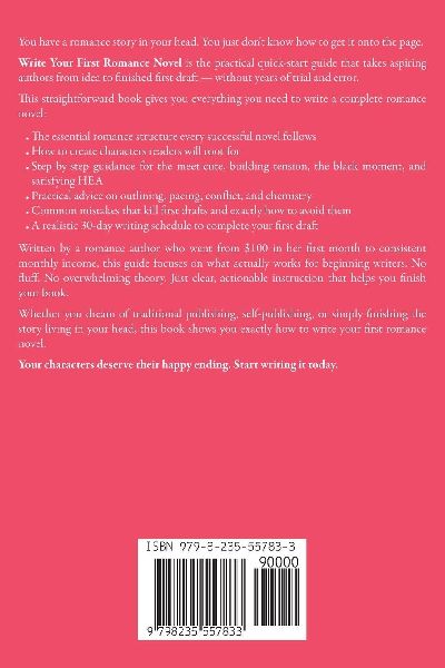 Write Your First Romance Novel