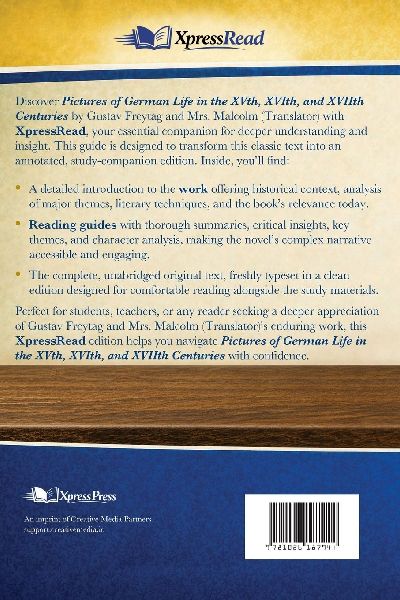 Pictures of German Life in the XVth, XVIth, and XVIIth Centuries
