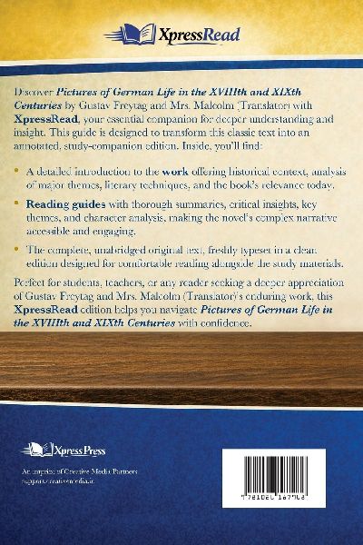 Pictures of German Life in the XVIIIth and XIXth Centuries
