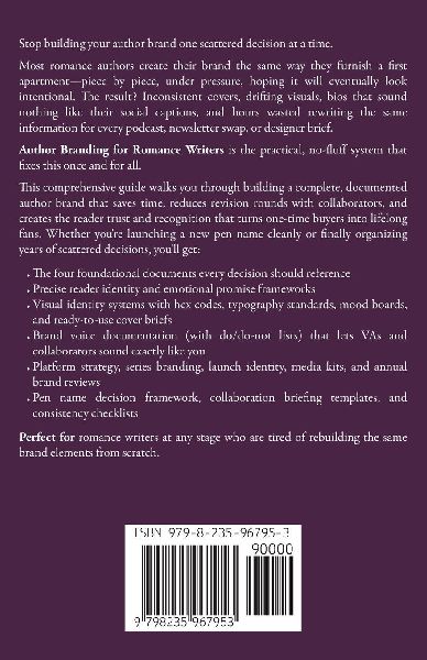 Author Branding for Romance Writers