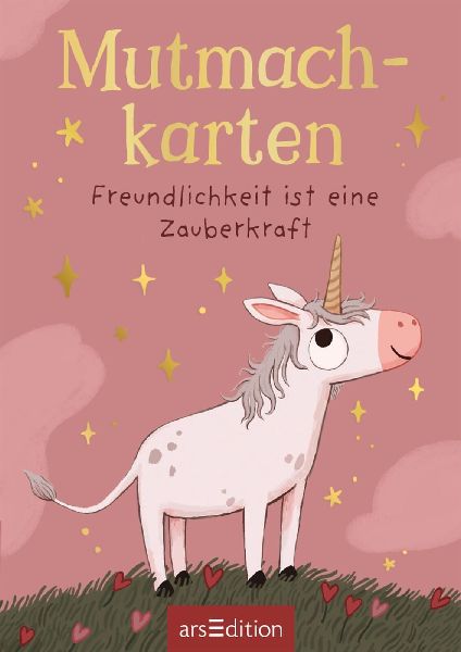 Ein Einhorn namens Oktober - Mutmachkarten