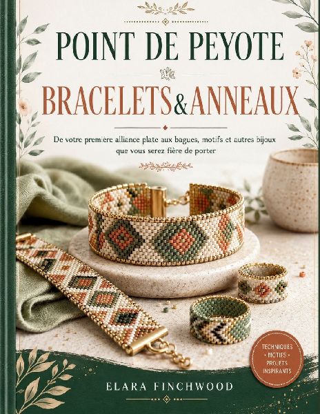 POINT DE PEYOTE BRACELETS&ANNEAUX