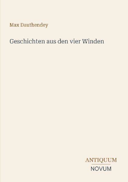 Geschichten aus den vier Winden