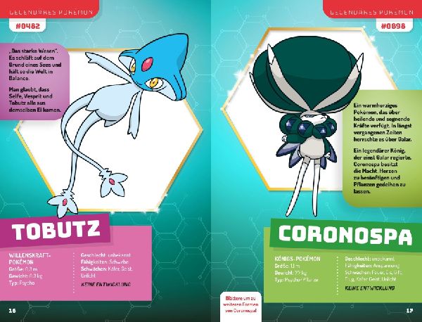 Pokémon: Legendär und Mysteriös - Das Lexikon der Legendären und Mysteriösen Pokémon