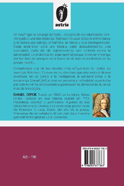 Robinson Crusoe (Un naufragio, una isla, un destino)