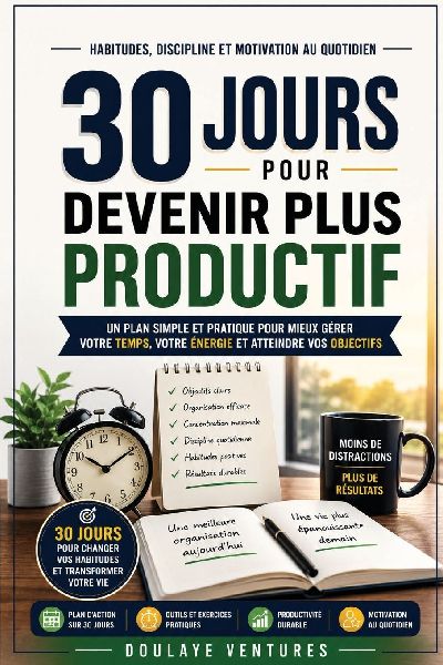 30 Jours pour Devenir Plus Productif