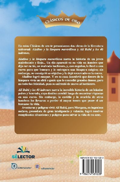 Aladino y la lámpara maravillosa y Alí babá y los 40 ladrones