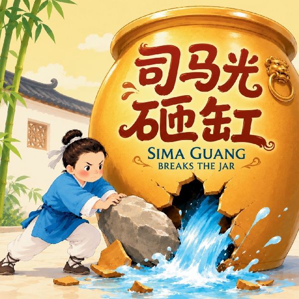 Sima Guang Breaks the Jar 司马光...