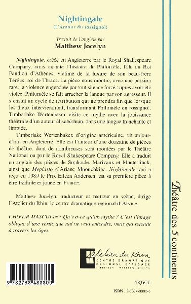 NIGHTINGALE (L'AMOUR DU ROSSIGNOL)