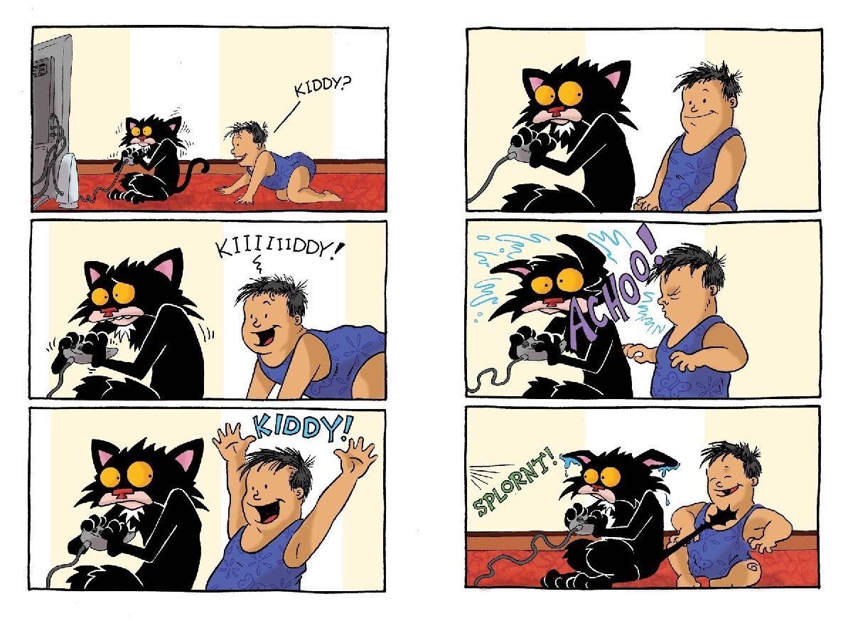 Bad Kitty Gets a Job (Graphic Novel)
