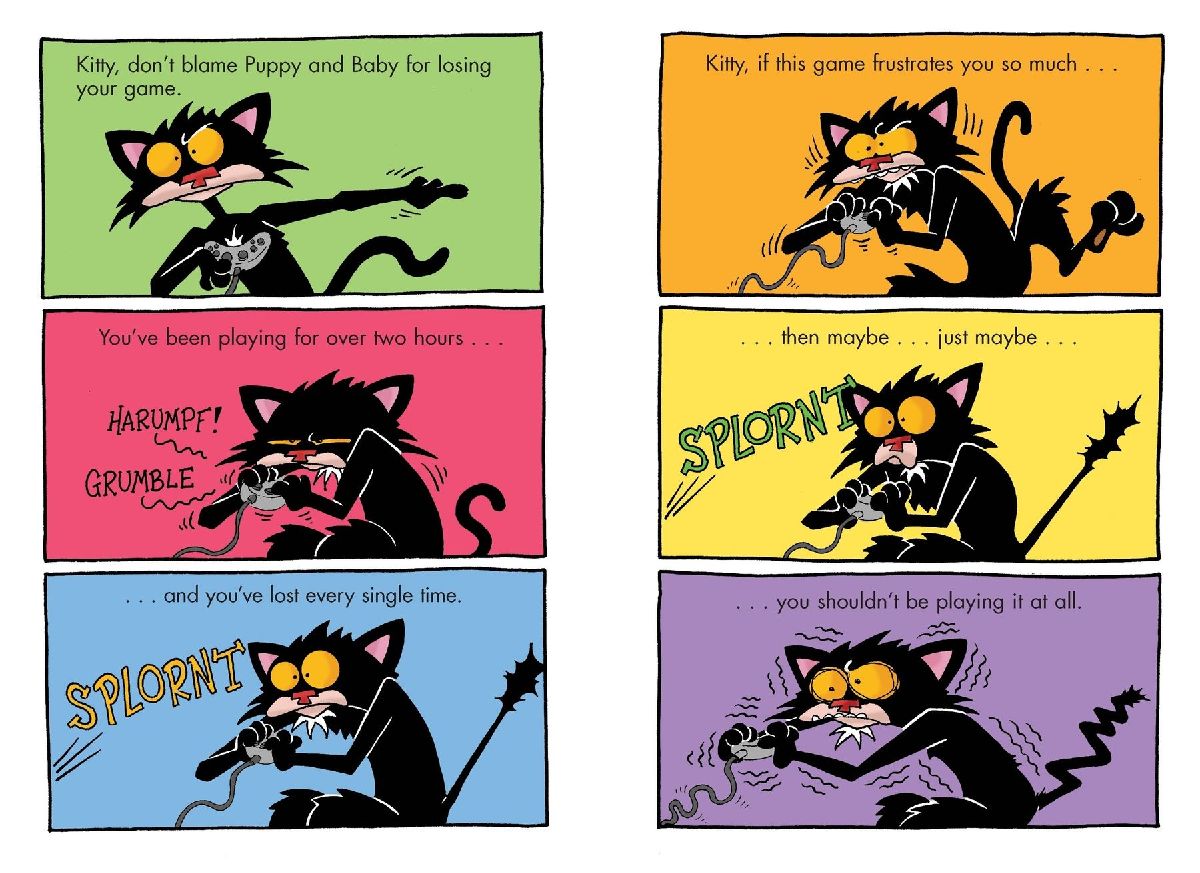 Bad Kitty Gets a Job (Graphic Novel)