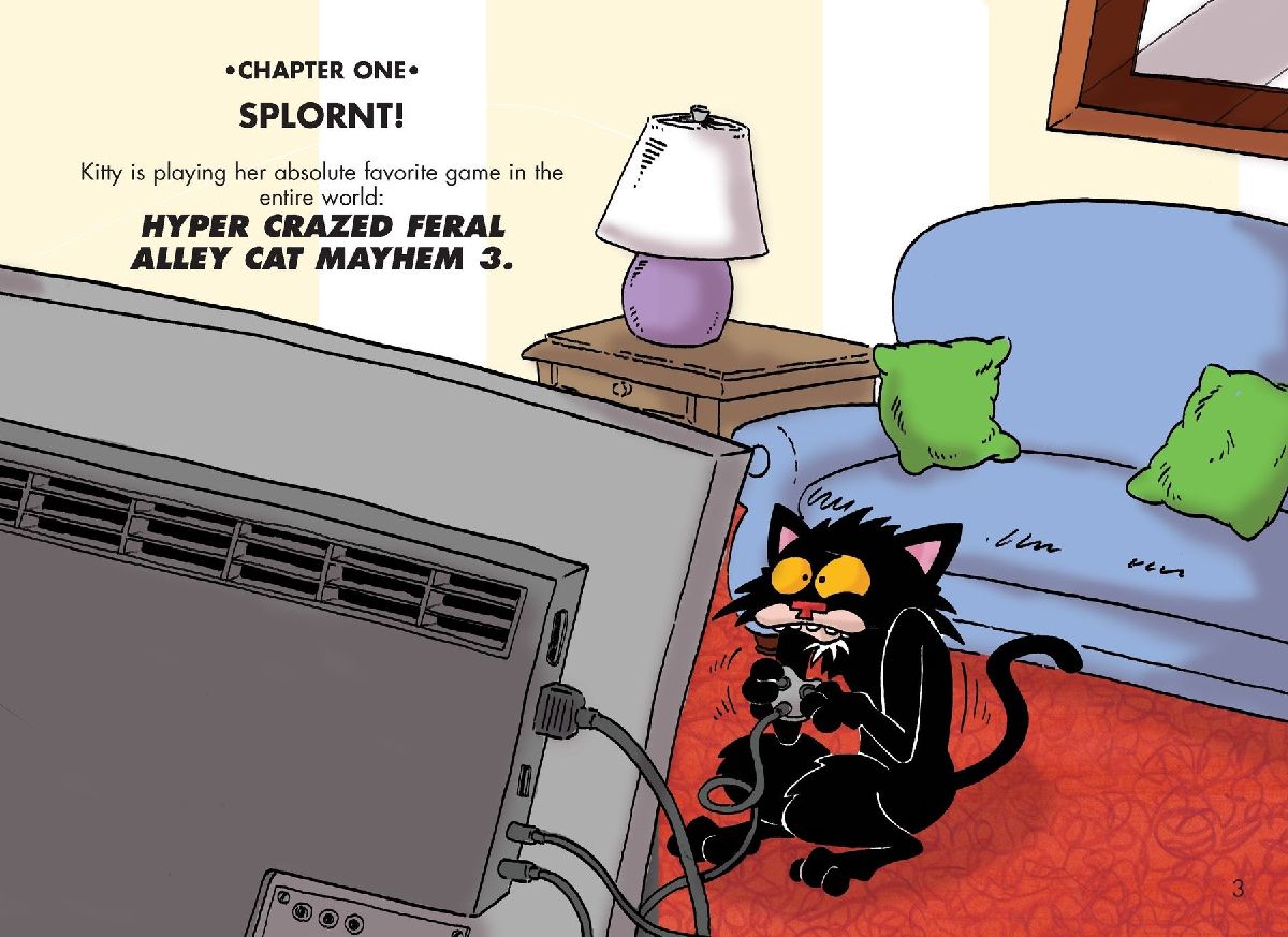 Bad Kitty Gets a Job (Graphic Novel)