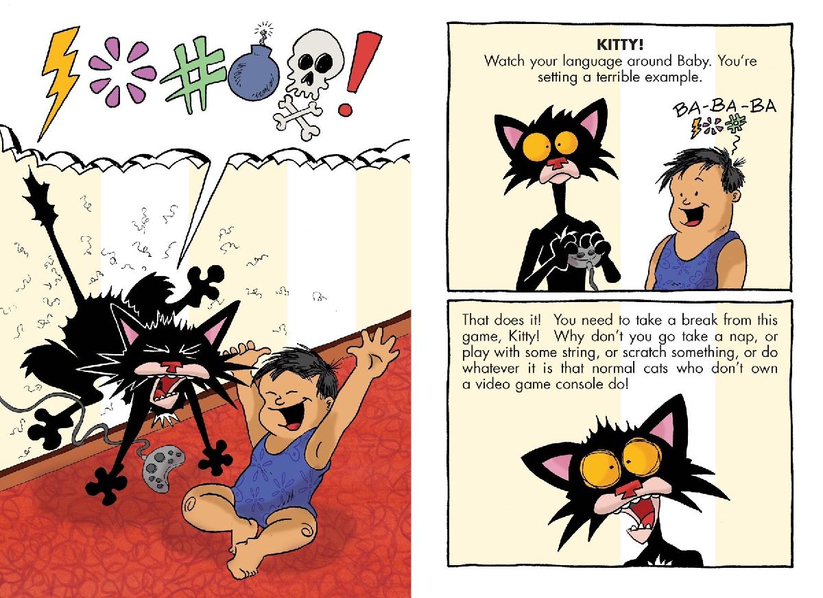 Bad Kitty Gets a Job (Graphic Novel)