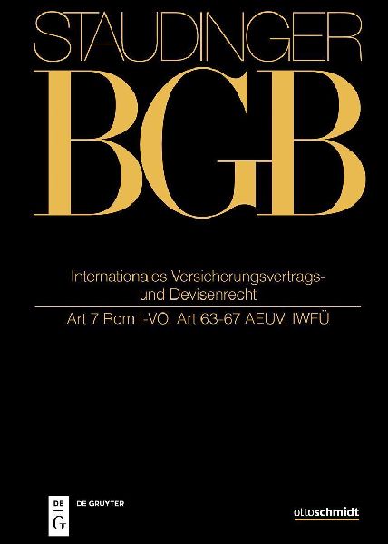 Internationales Versicherungsvertrags- und Devisenrecht
