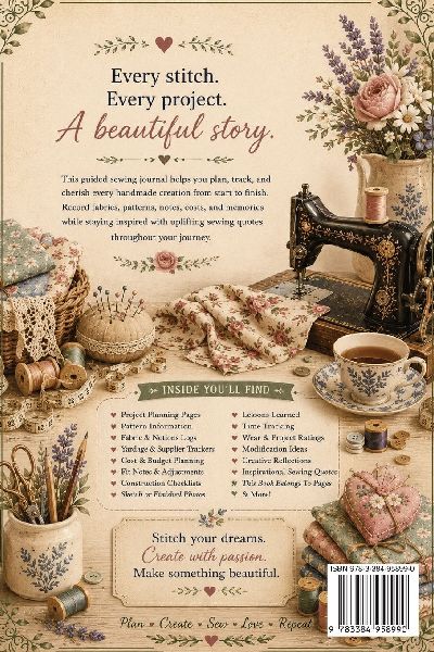 Sewing Journal and Project Book