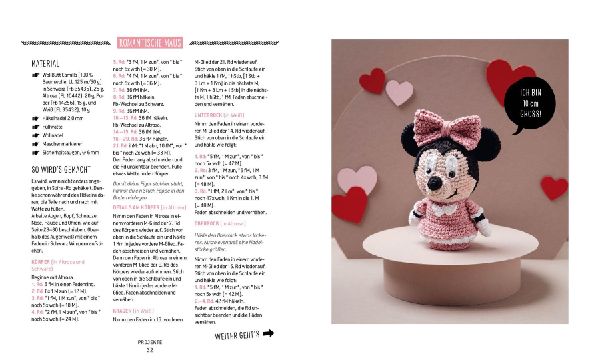 Helden der Kindheit & mehr - Die süße Amigurumi-Sammlung für Disney-Fans
