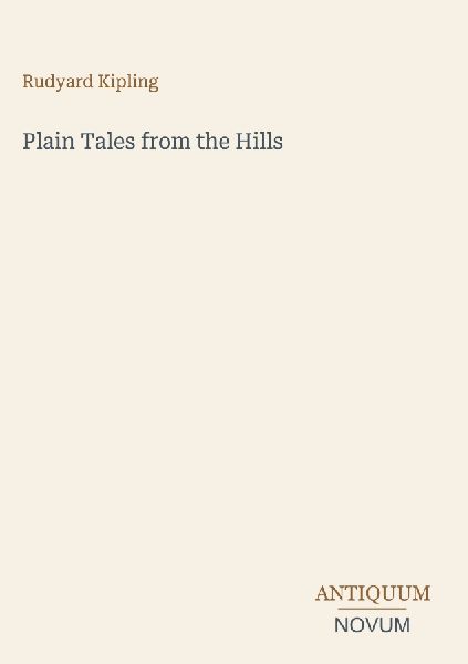 Plain Tales from the Hills