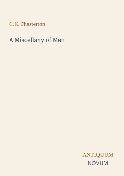 A Miscellany of Men