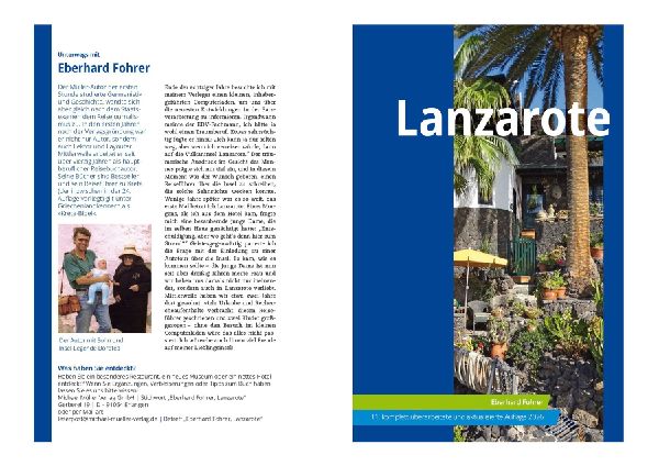 MICHAEL MÜLLER Reiseführer Lanzarote
