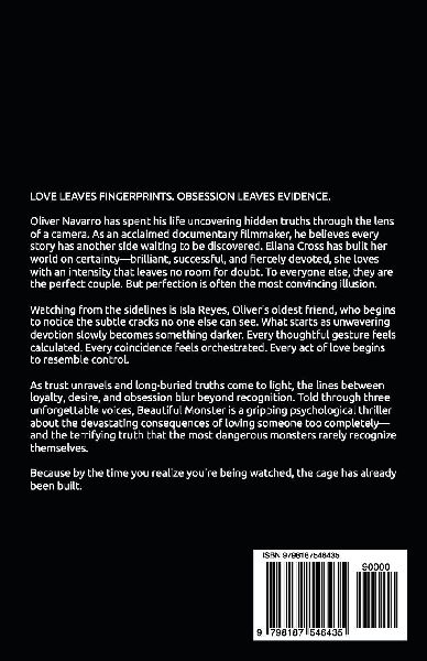 Beautiful Monster | A Gripping Romantic Psychological Thriller About Obsession and Betrayal