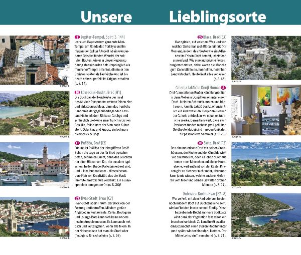 Reise Know-How InselTrip Bra¿ & Hvar mit Split