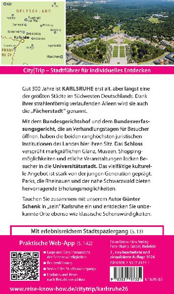 Reise Know-How CityTrip Karlsruhe
