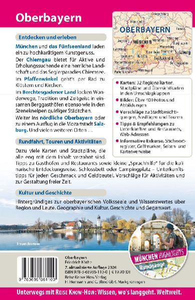 Reise Know-How Reiseführer Oberbayern