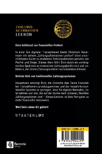 Staatenlos: Zahlungsalternativen Lexikon