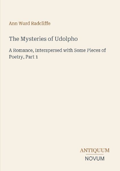 The Mysteries of Udolpho