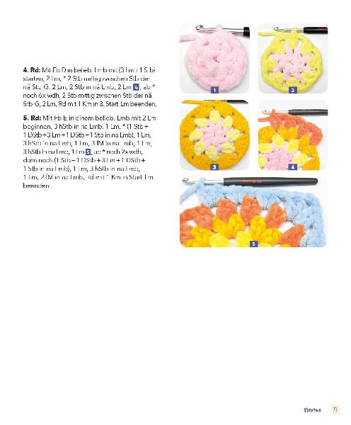 Granny Squares - soft und cosy häkeln mit @elealindadesign
