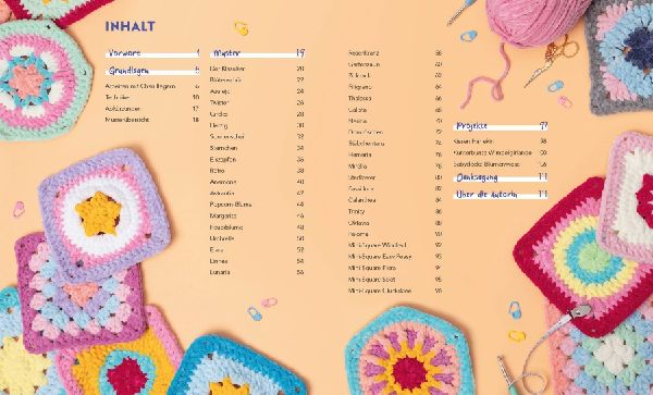 Granny Squares - soft und cosy häkeln mit @elealindadesign