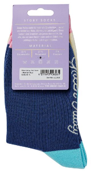 Green Valley Story Socks 'Mountain Hug'