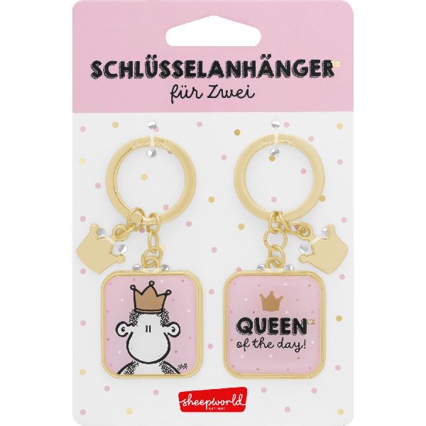Paar-Schlüsselanhänger "Queen